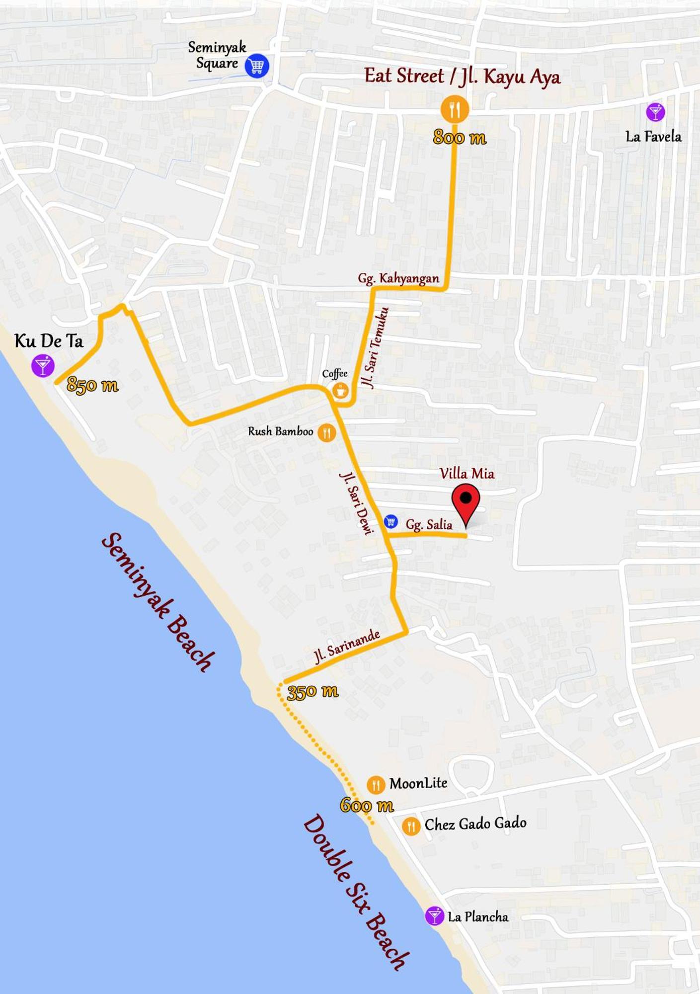 Villa Mia Seminyak - Boutique Villas Экстерьер фото
